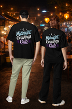 Midnight Cravings Club Unisex Oversized Tee