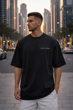 Move In Silence Dark Unisex Oversized Tee