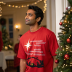 Kerala Special Merry Christmas Unisex Terry Oversized Tee