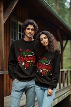 Merry Christmas Multicolor Unisex Sweatshirt