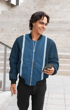 Unisex AOP Bomber Jacket Pattern DS04