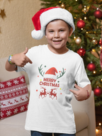 Jingle Antler Boy's Crew Neck T-Shirt