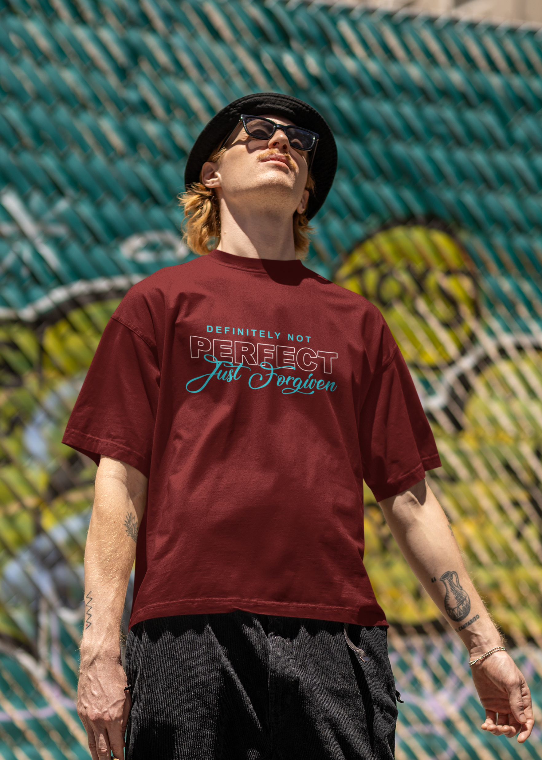 Not Perfect Unisex Oversized Classic T-Shirt