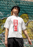 Danger Unisex Oversized Classic T-Shirt