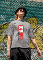 Danger Unisex Oversized Classic T-Shirt