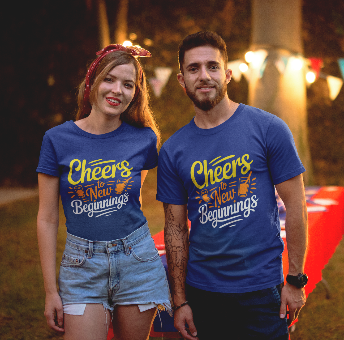 Cheers To New Beginnings Unisex T-Shirt