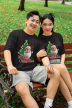 Santa Cheer Unisex Terry Oversized Tee