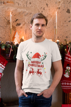 Jingle Antler Unisex Classic Crew T-Shirt