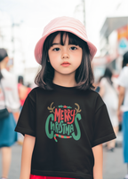 Merry Kiddo Girl's Crew Neck T-Shirt